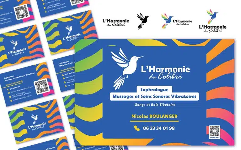 Maquette harmonie du colibri